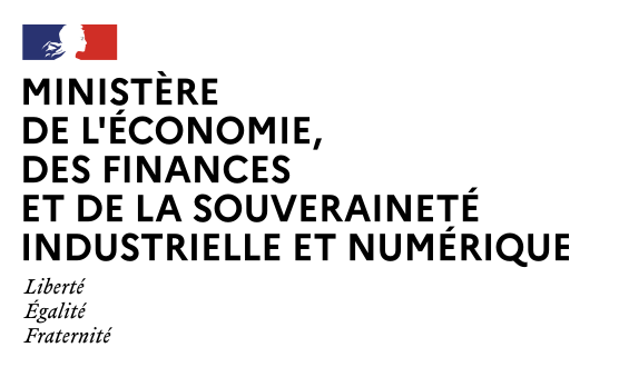 Logo du ministère de l'économie, des finances et de la souveraineté industrielle et numérique