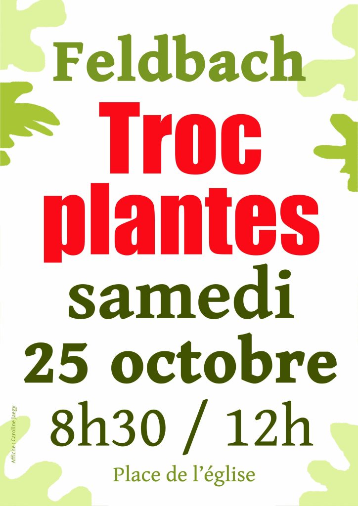 troc plantes affiche 2025 A4